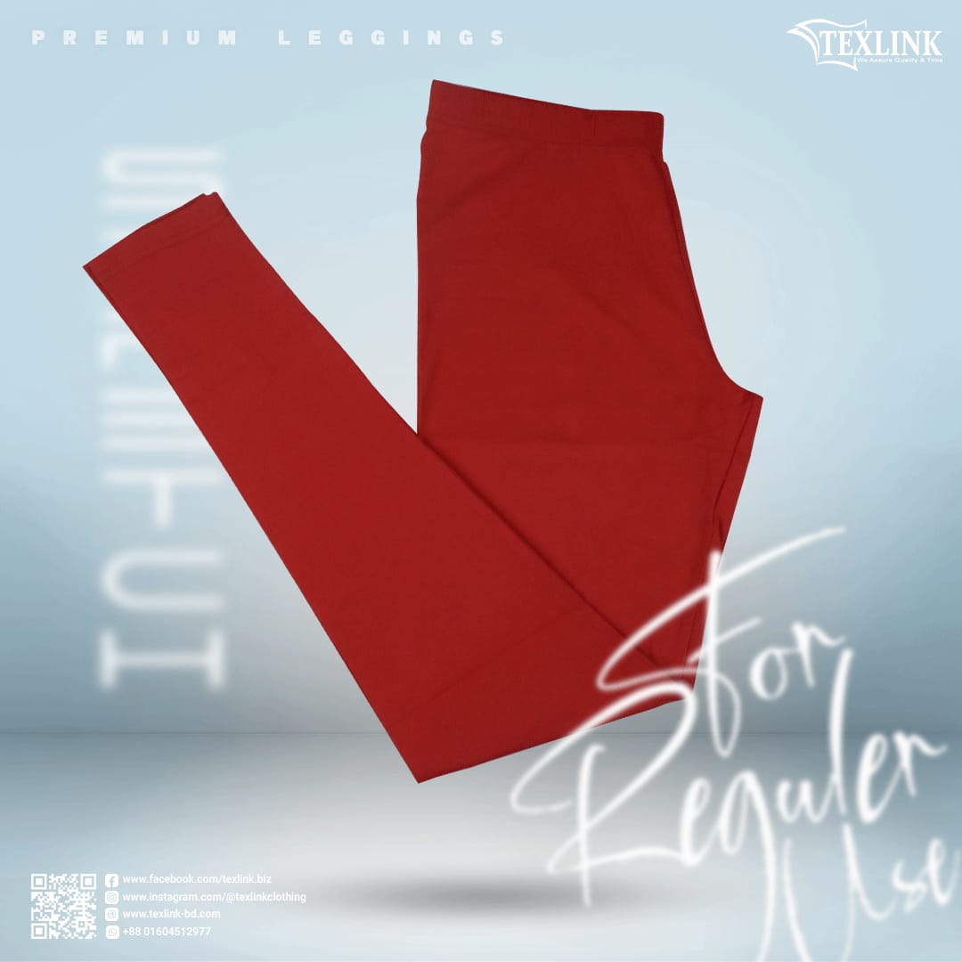 Kids Premium Leggings Rose Madder