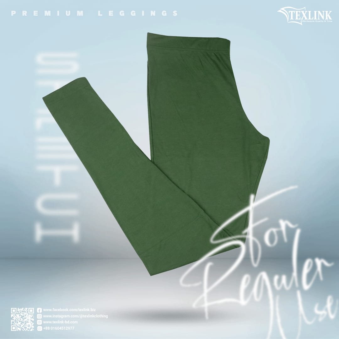 Kids Premium Leggings Green